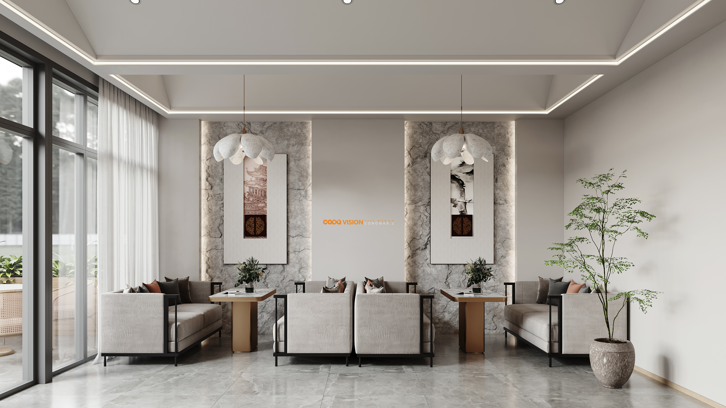 2022 年中下旬工装效果图表现作品丨靠背视觉-20