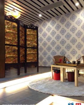 曼宇设计丨马哥孛罗酒店内部美容美发会所—唯美新中式