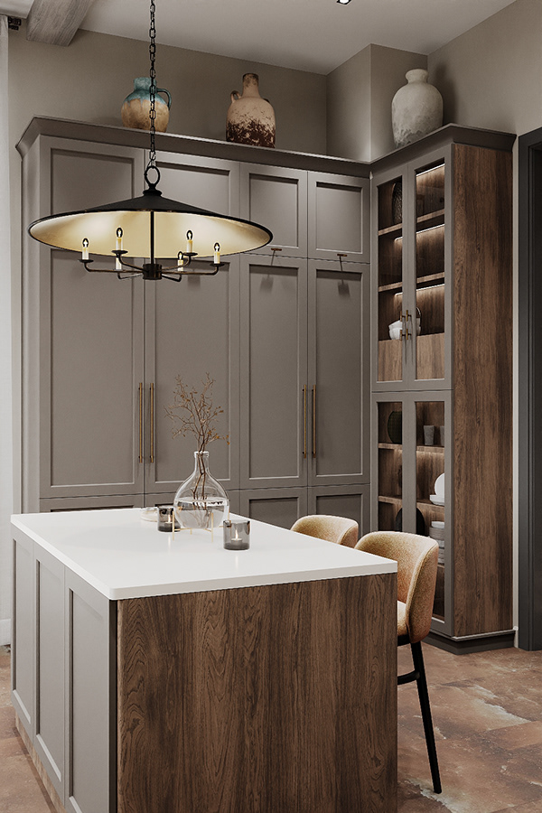 图拉地区带俄罗斯风格元素的现代风格住宅可视化丨俄罗斯图拉-20