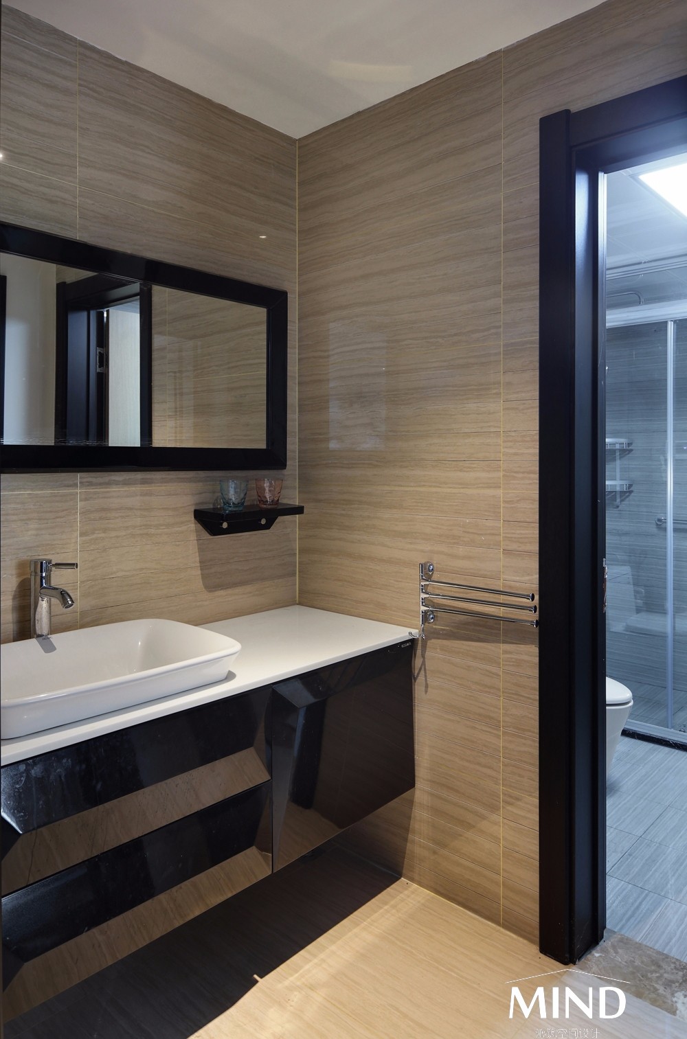 沁筑空间设计 | 新中式美学的大理石与实木之歌-11