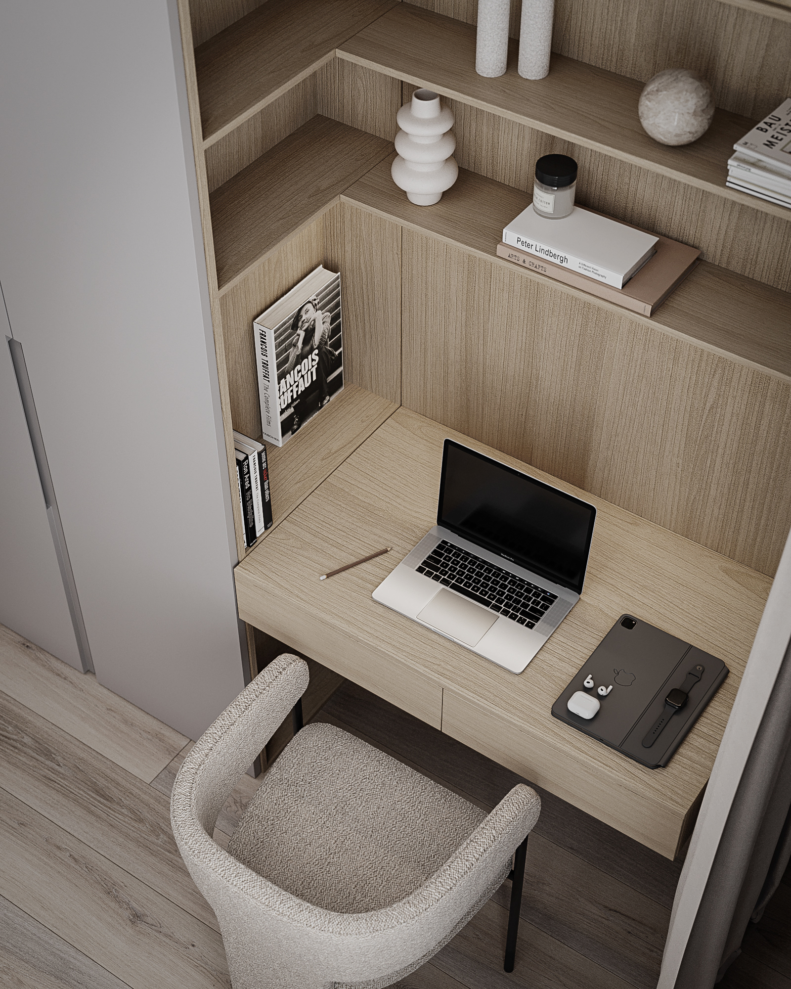 Contemporary minimalistic apartment for a bachelor-17