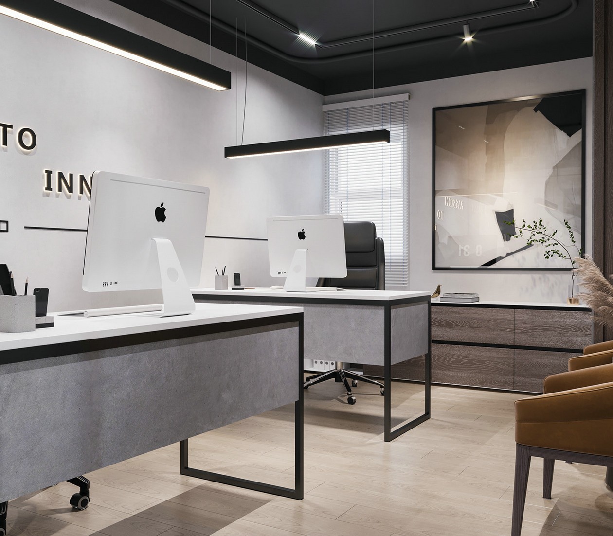 600㎡埃及办公空间设计-8