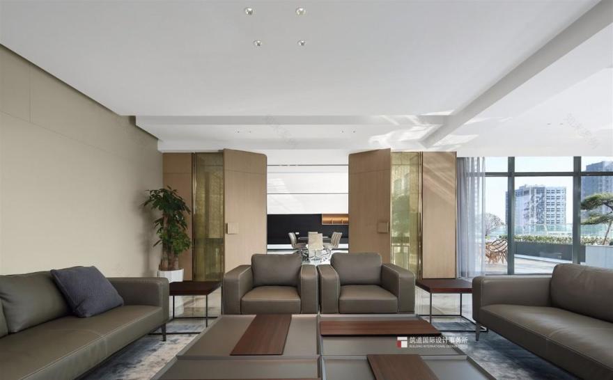 科技与人文共融的办公空间设计-16