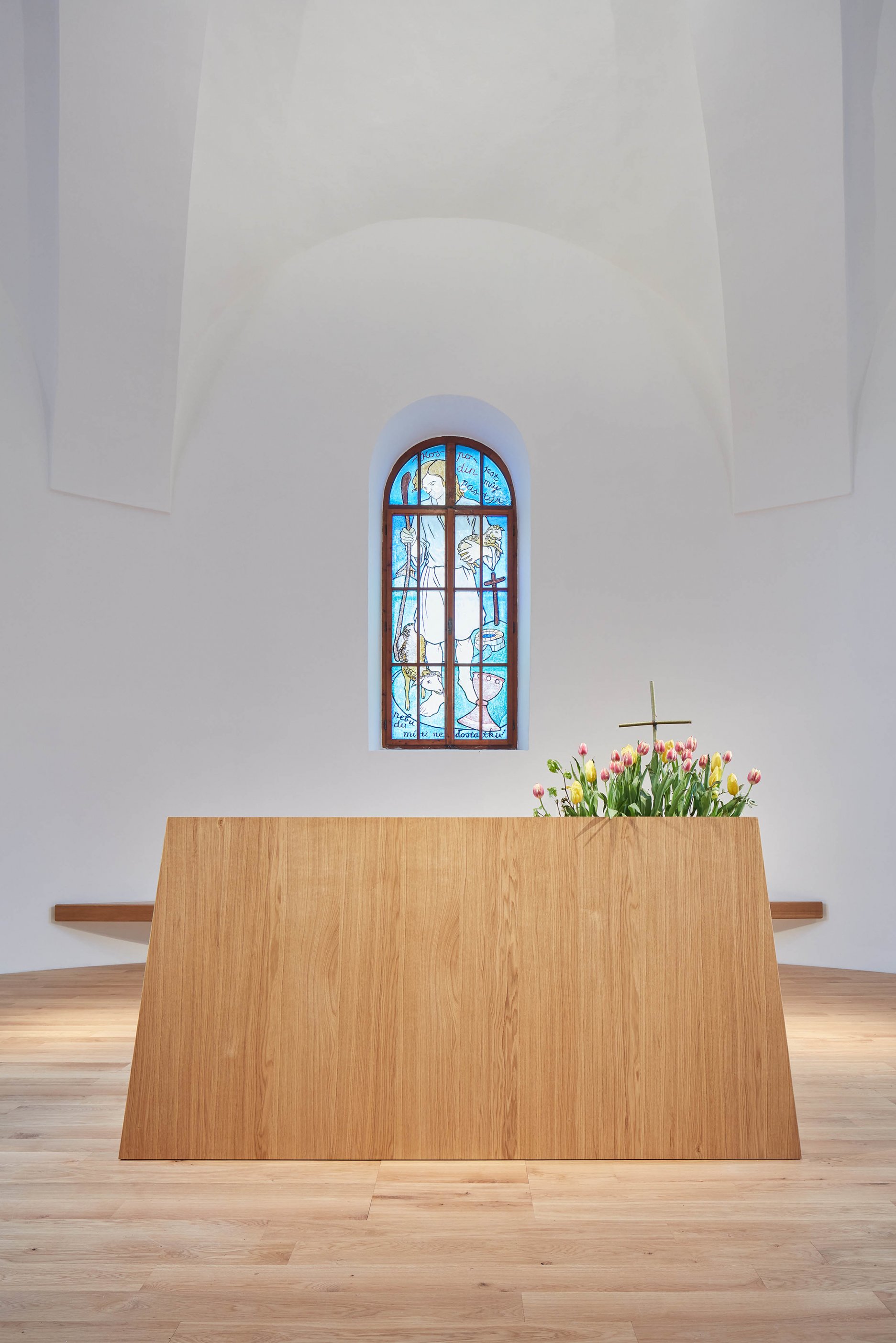 Hodslavice福音派教堂室内重建丨捷克-29