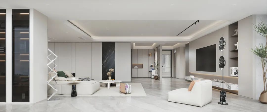 现代极简主义 · 陕西安康 400 平米住宅设计丨中国西安丨张磊设计师团队-23