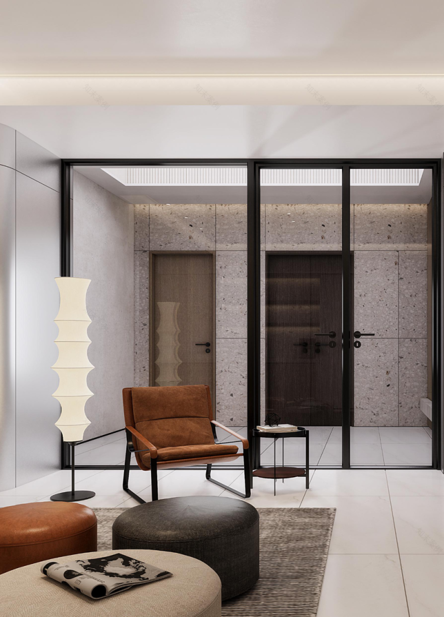 简约美学别墅丨中国湘潭丨屋上三间-56