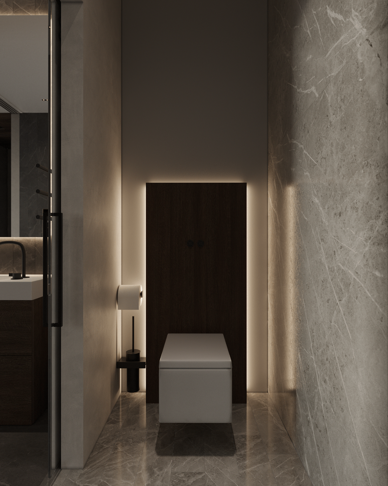 灰白空间中的木质秩序丨乌克兰丨Diana Stoieva 设计团队-32