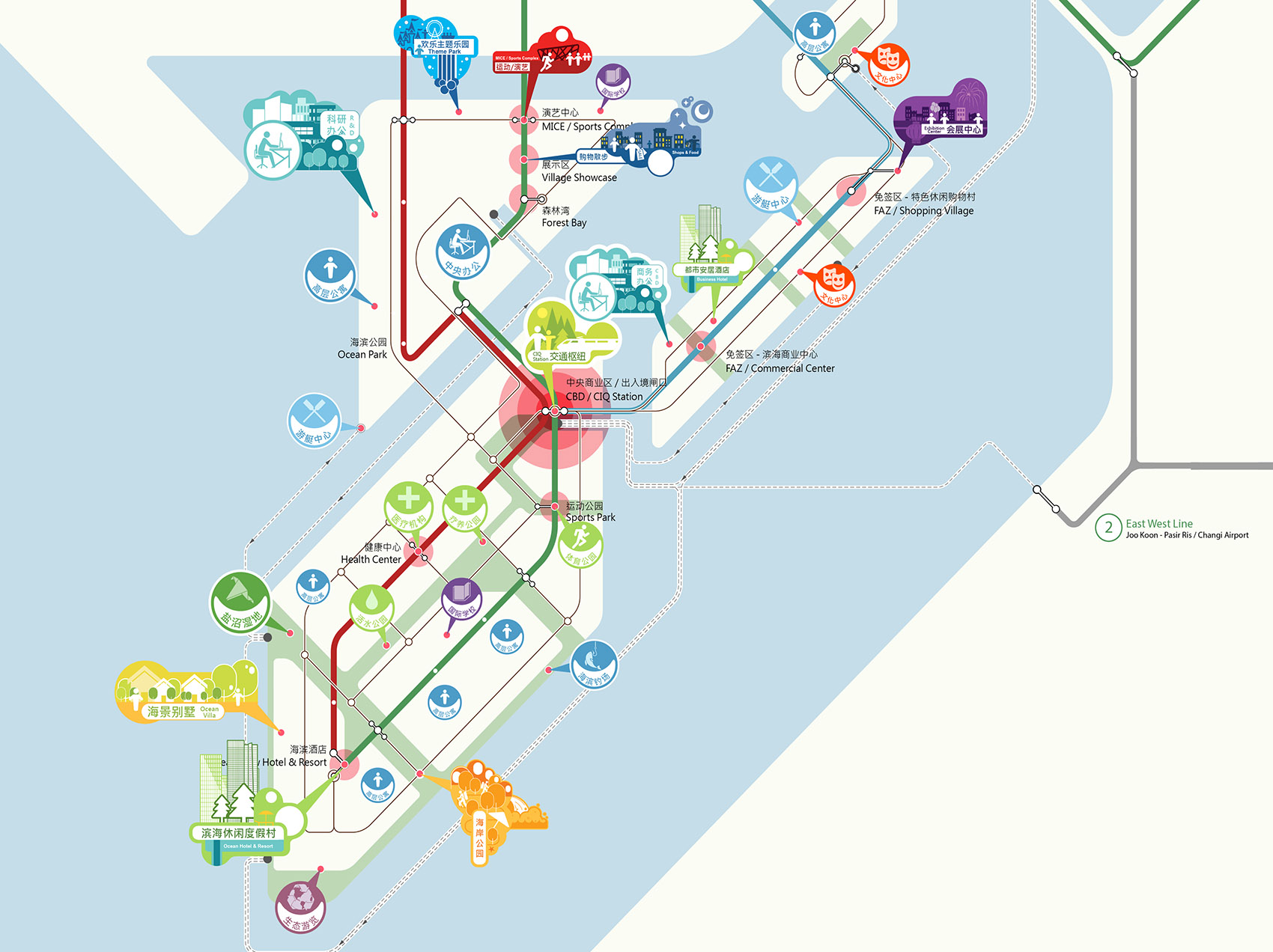 森林城市，马来西亚 / Sasaki-9