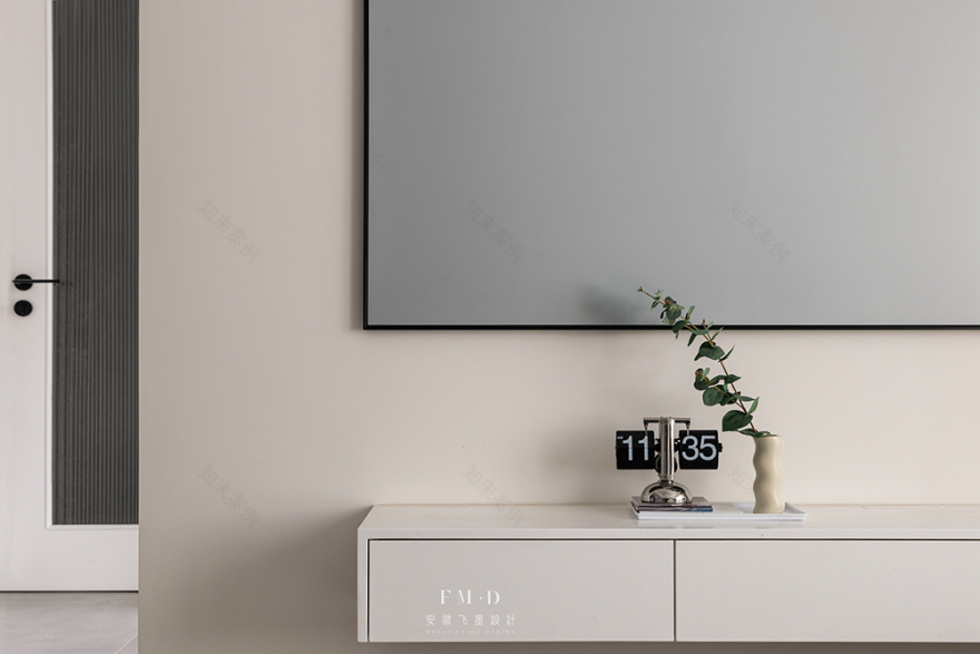 奶油风复式住宅丨中国滁州丨飞墨设计组-24