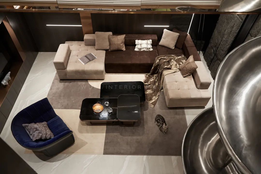 黑域奢境 · 杭州 320㎡港式轻奢别墅设计丨中国杭州丨物里空间设计事务所-58