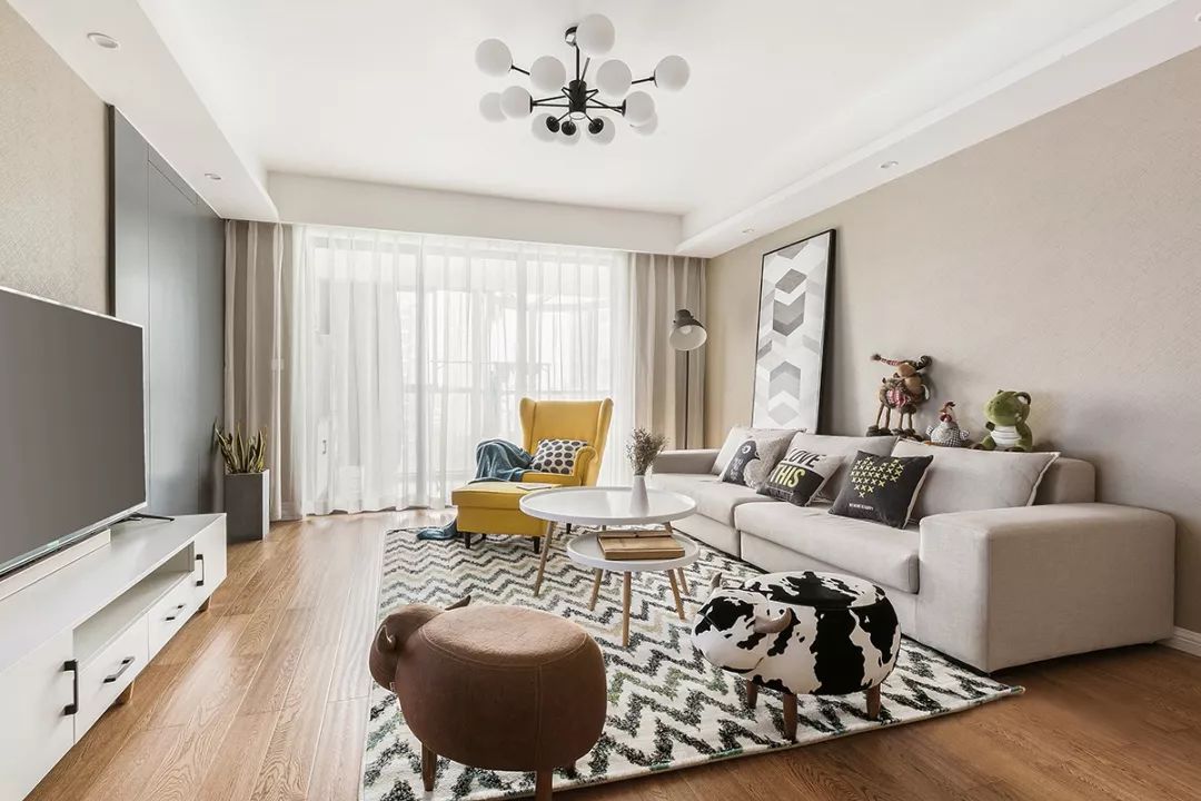 北欧风格设计案例集,打造简洁舒适的家居空间-118