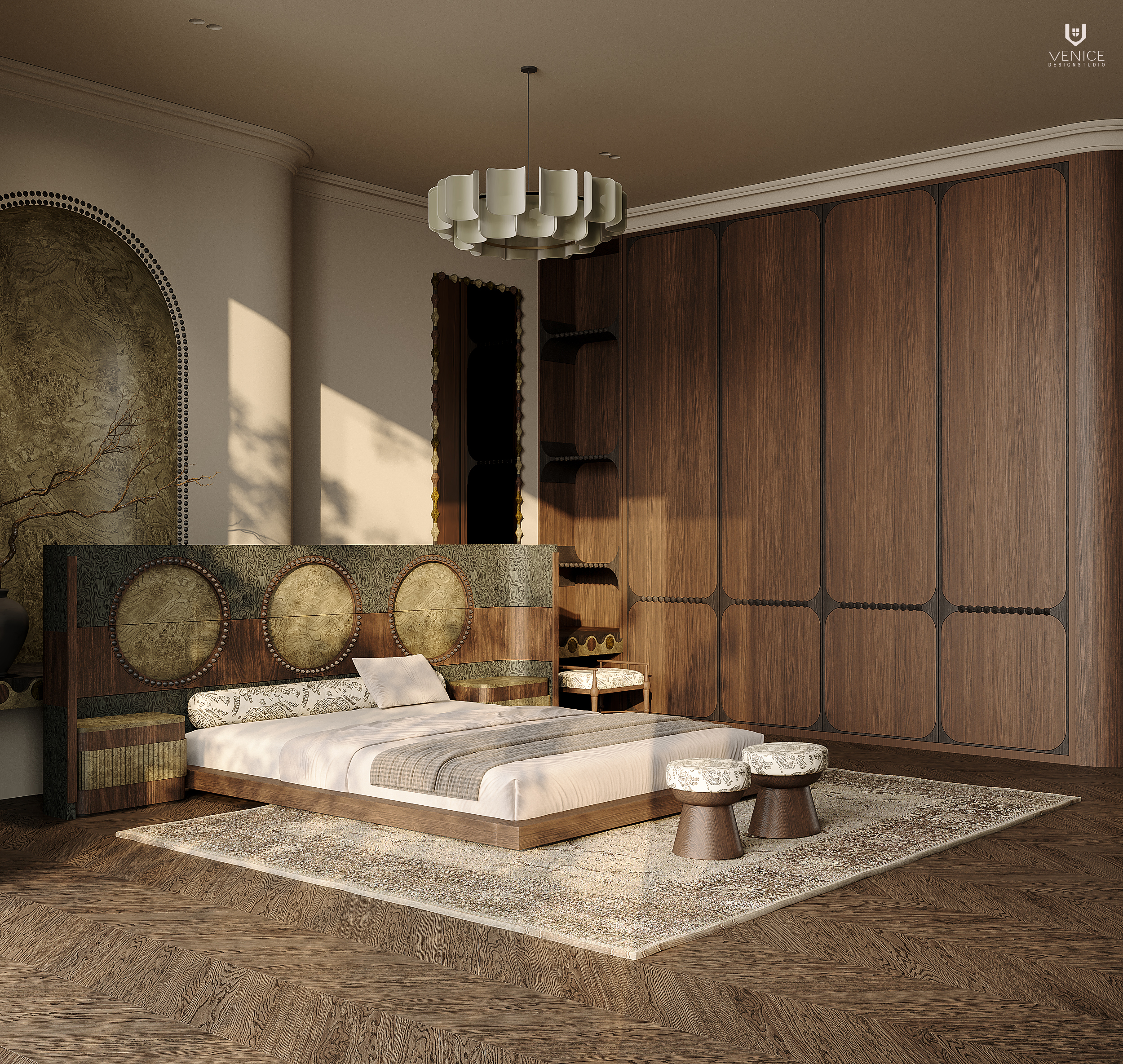 主卧室设计丨Mohammed Yossef-18