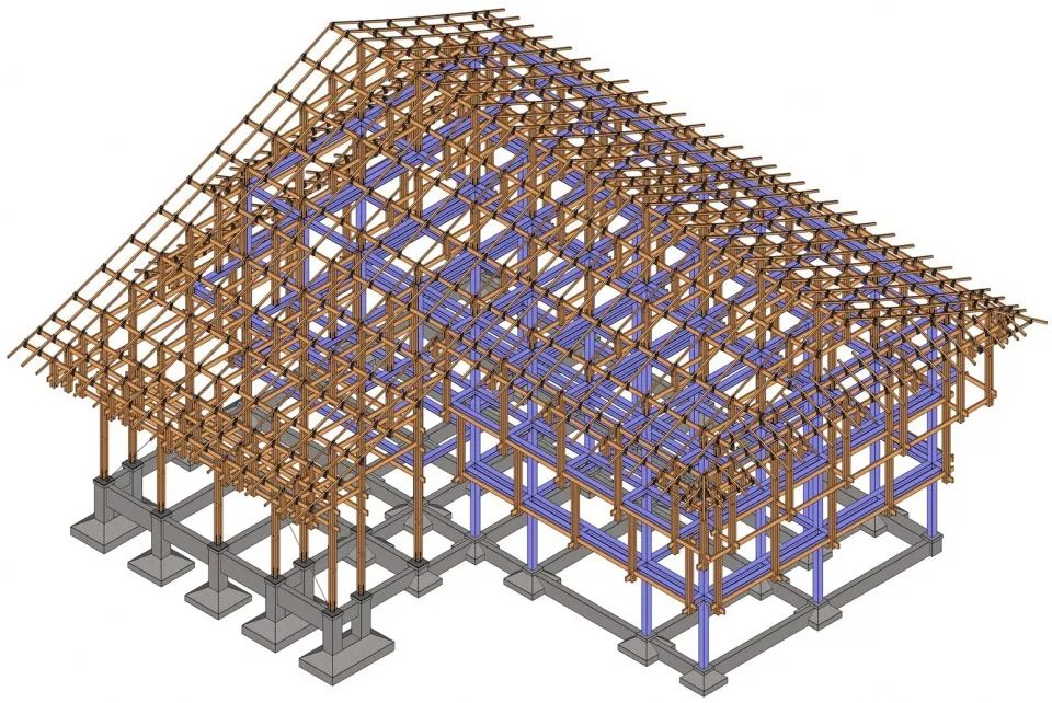 新作|聚落中的“间架”：马海村文化馆-243