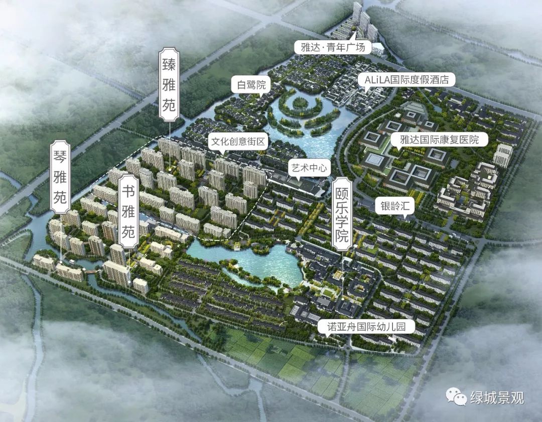 乌镇雅园二期景观设计 | 养老养生与休闲居住的完美结合-12