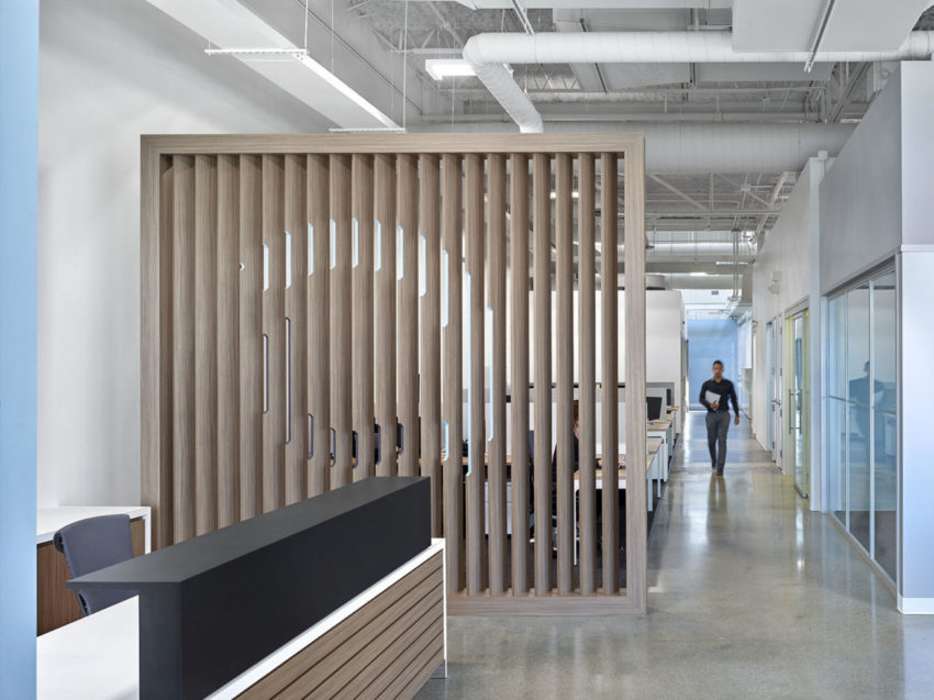 Innovative Aercoustics Offices created by iN Studio to inspired collaboration and productivity in employees 在Studio中创建的创新的爱乐库办公室,以激发员工的协作和工作效率-2