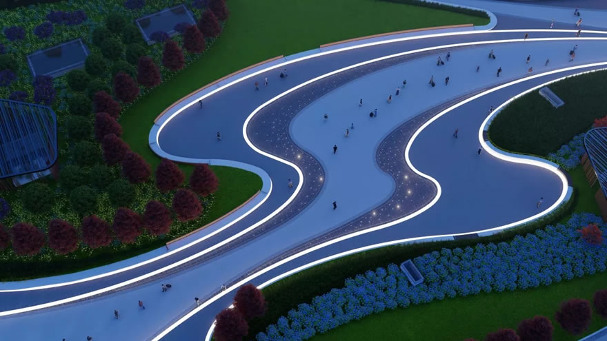 盐城综合交通枢纽景观设计-29