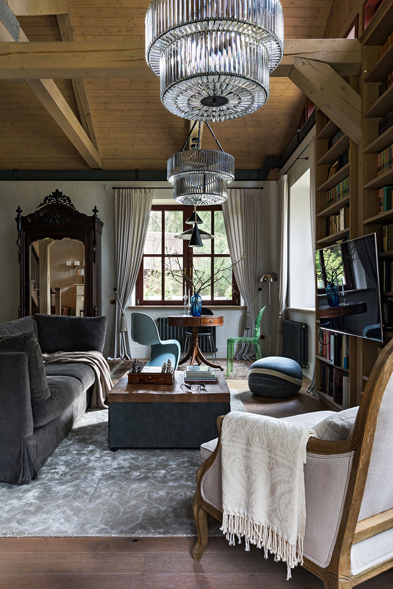 欧式乡村风格 | Minsk 郊区美丽别墅-2