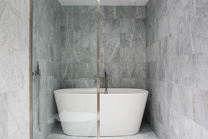 斯德哥尔摩现代奢华公寓,全景窗揽城市风光-17