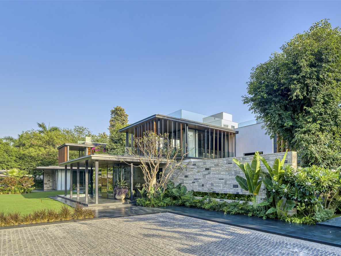 印度门廊房屋丨达达伙伴-3