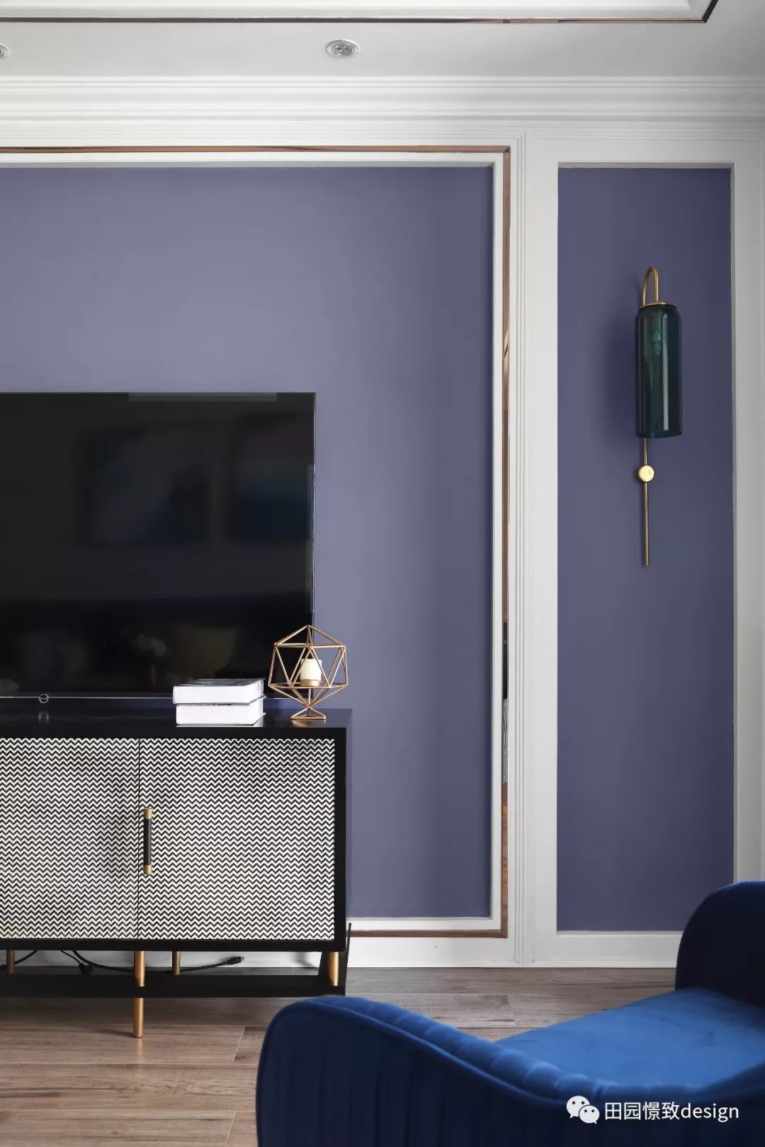 莫奈《鸢尾》的浪漫演绎——德阳香江华府 130 平米空间设计-35