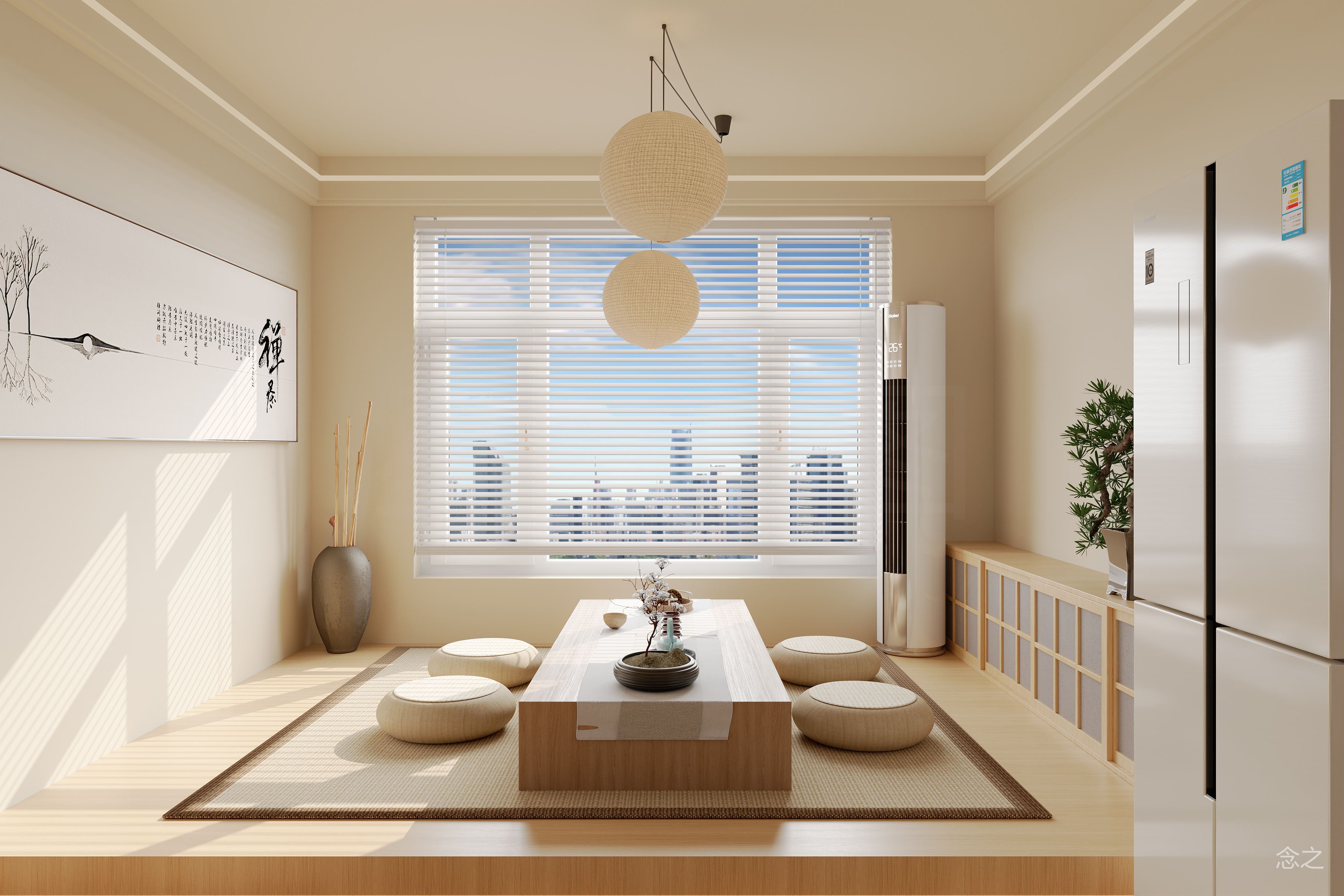 奶油风 被温柔包裹的治愈之家-4