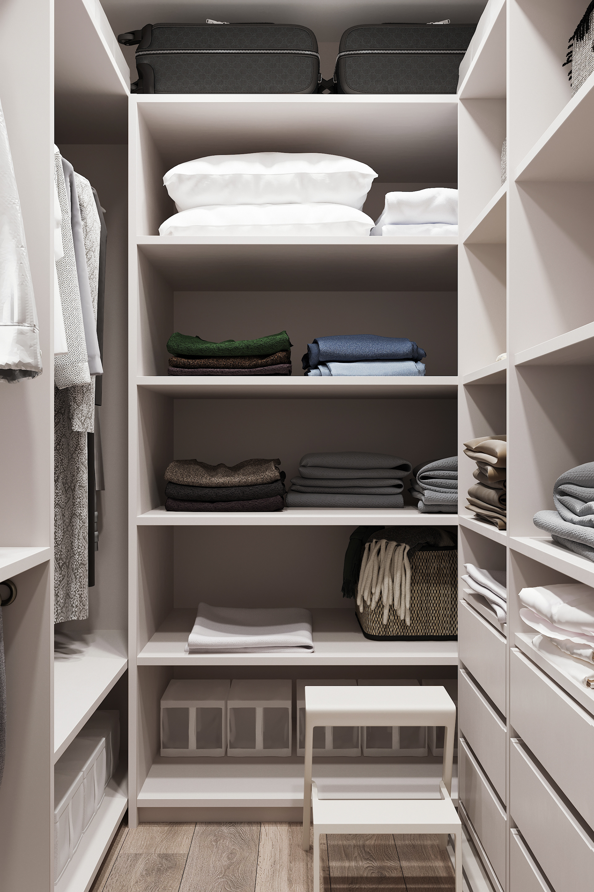 现代风格主卧室设计丨Katushhha 设计与装修工作室-4