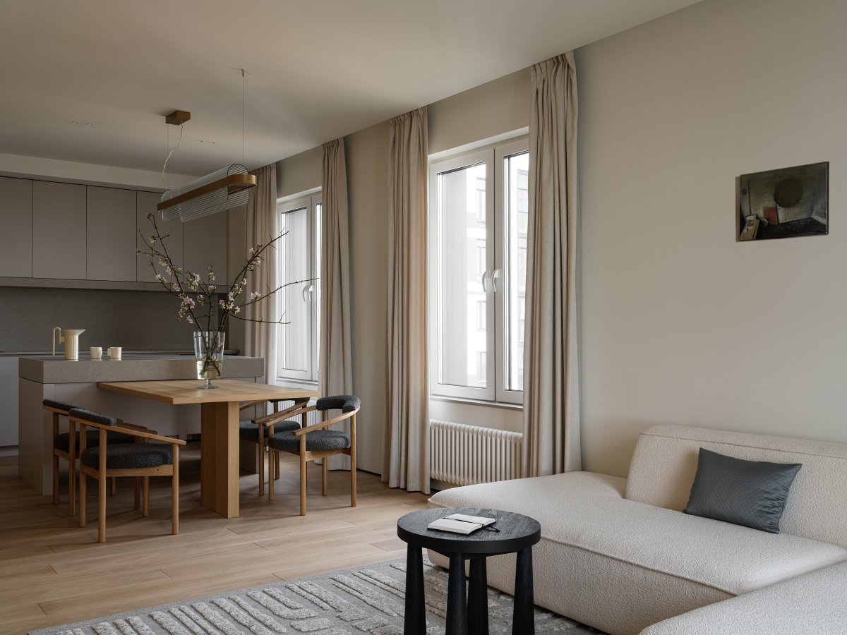 莫斯科公寓室内设计丨俄罗斯莫斯科丨Vita Linder-3