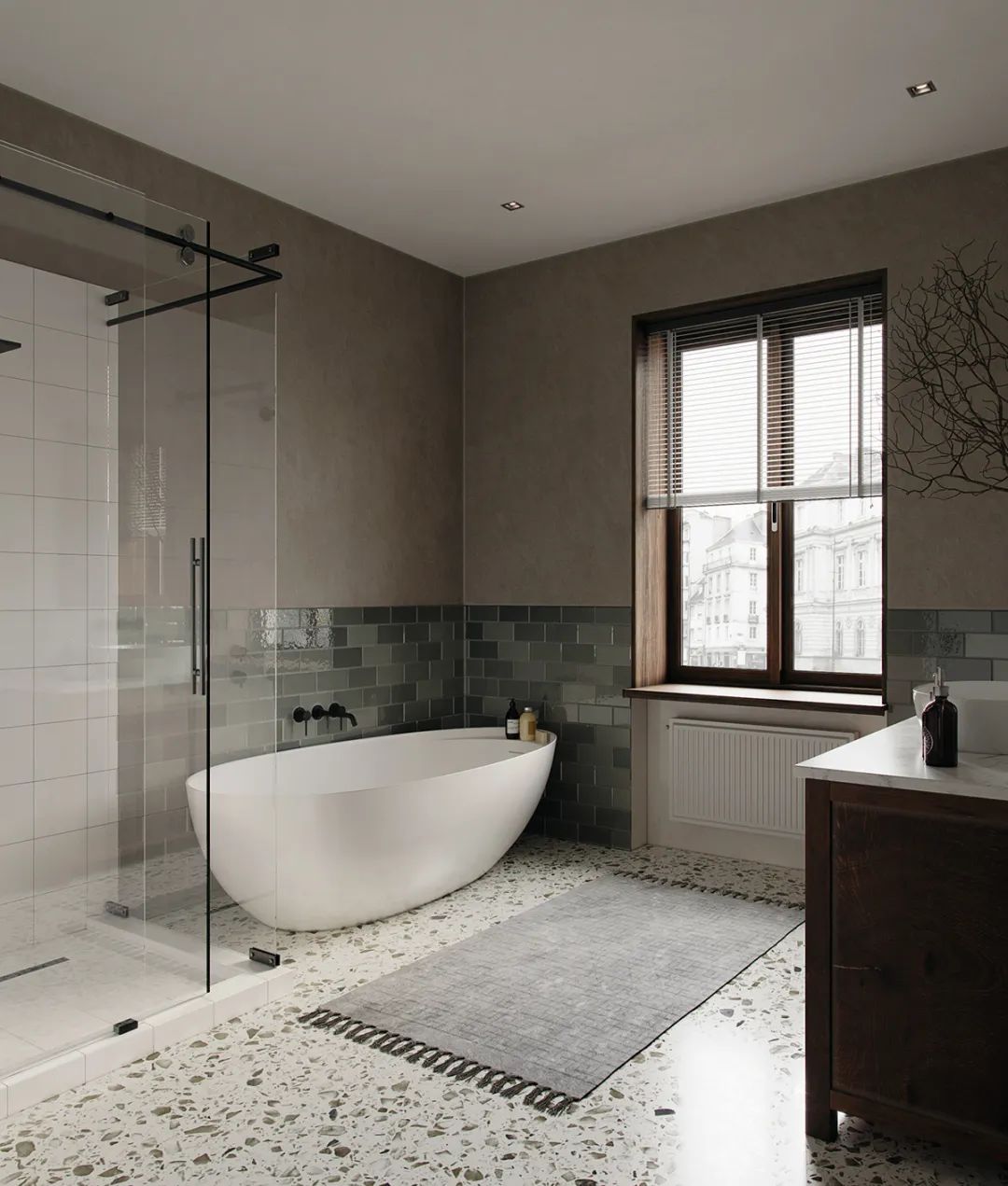 美女设计师打造优雅空间，色料和谐搭配-75