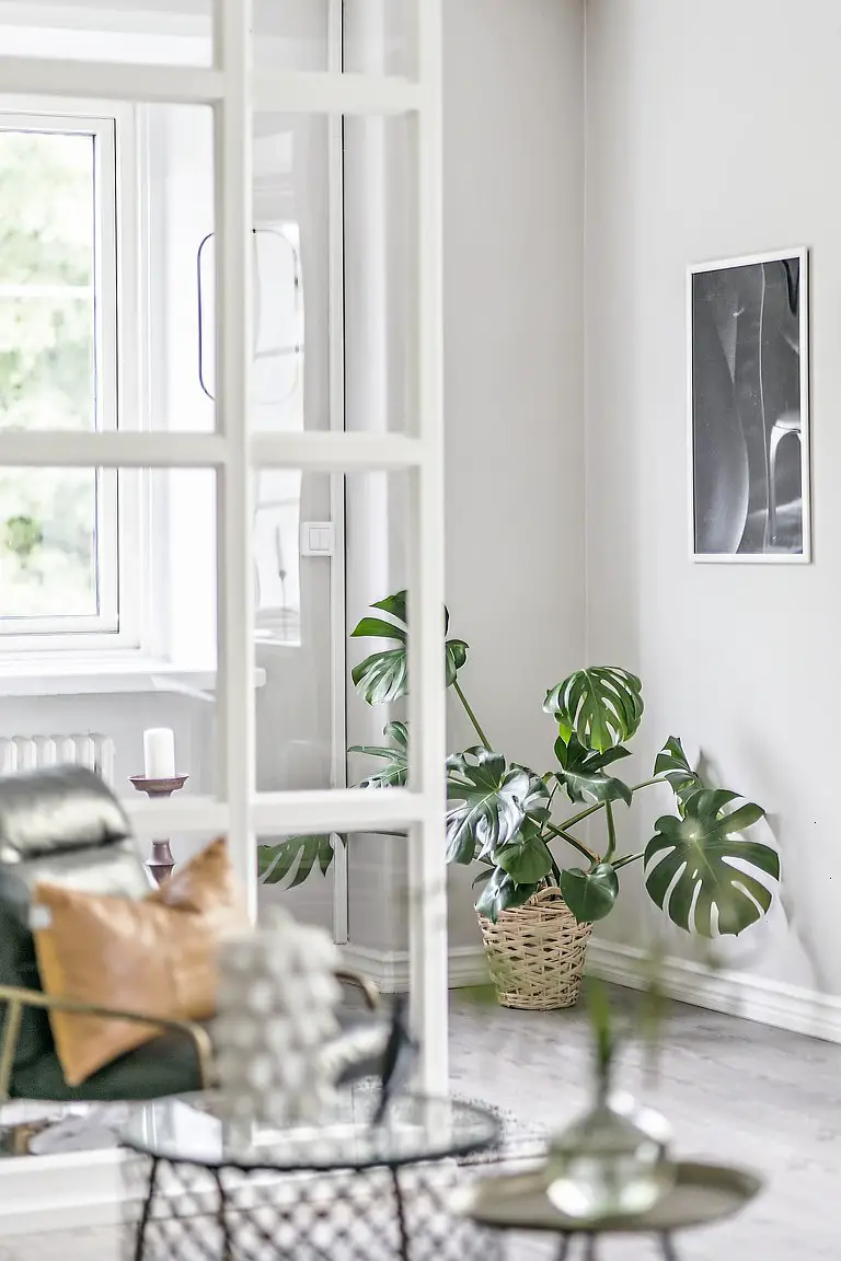 白色玻璃隔墙，打造清新时尚家居空间-4