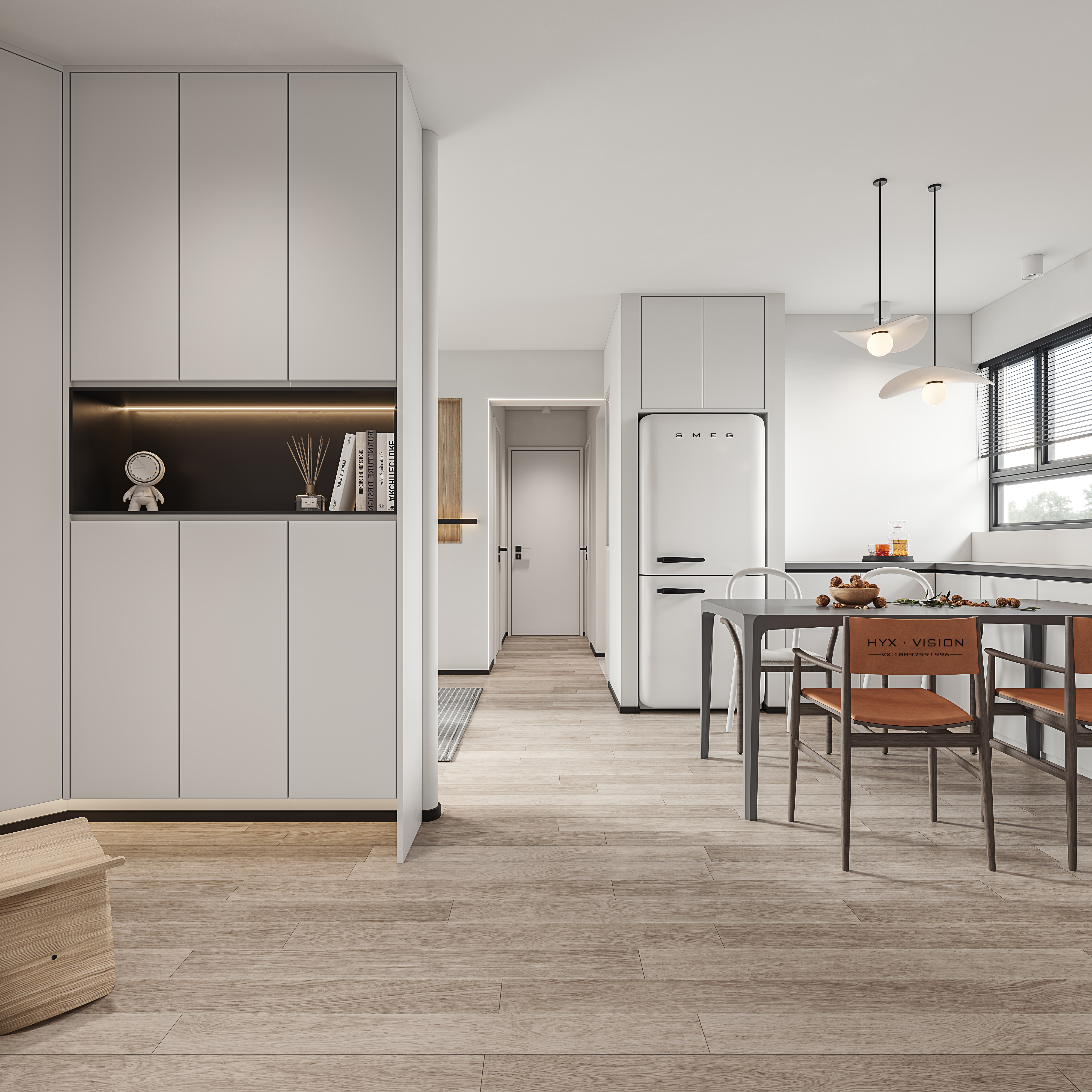 北欧风公寓设计丨白柚设计-8