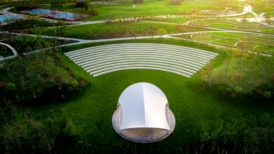 钱塘生态公园 | 海绵城市理念的绿色景观-21