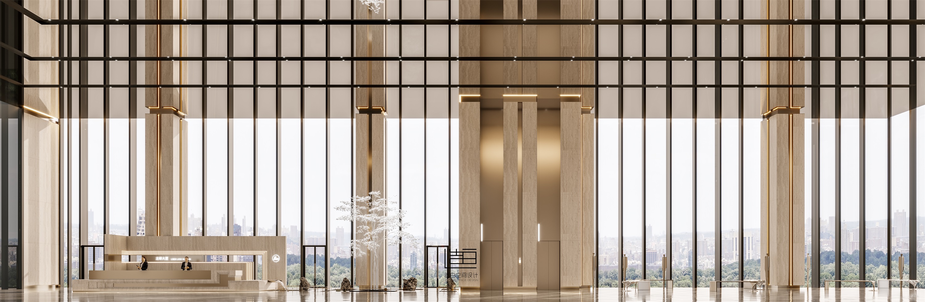 招商办公设计表现丨中国温州丨四川成都造白空间设计有限公司,四川欣闻装饰工程有限公司-15