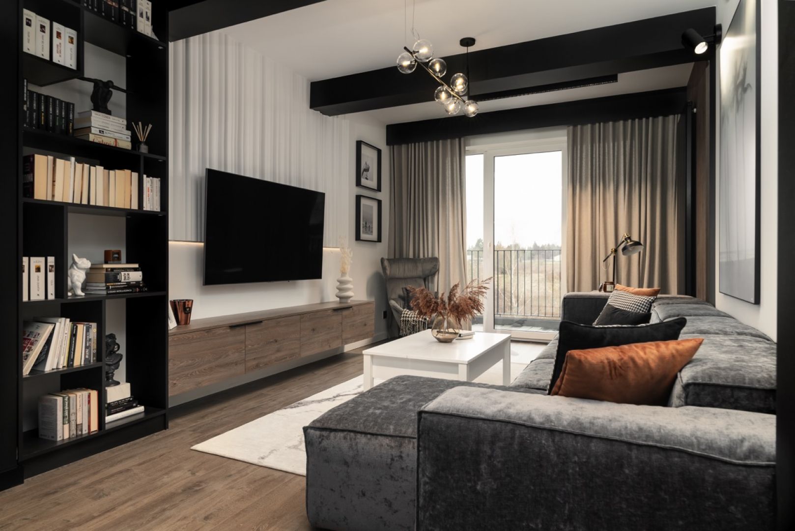 情侣的Loft风格公寓设计项目丨Sandra Białkowska（Dobry Układ工作室）-5