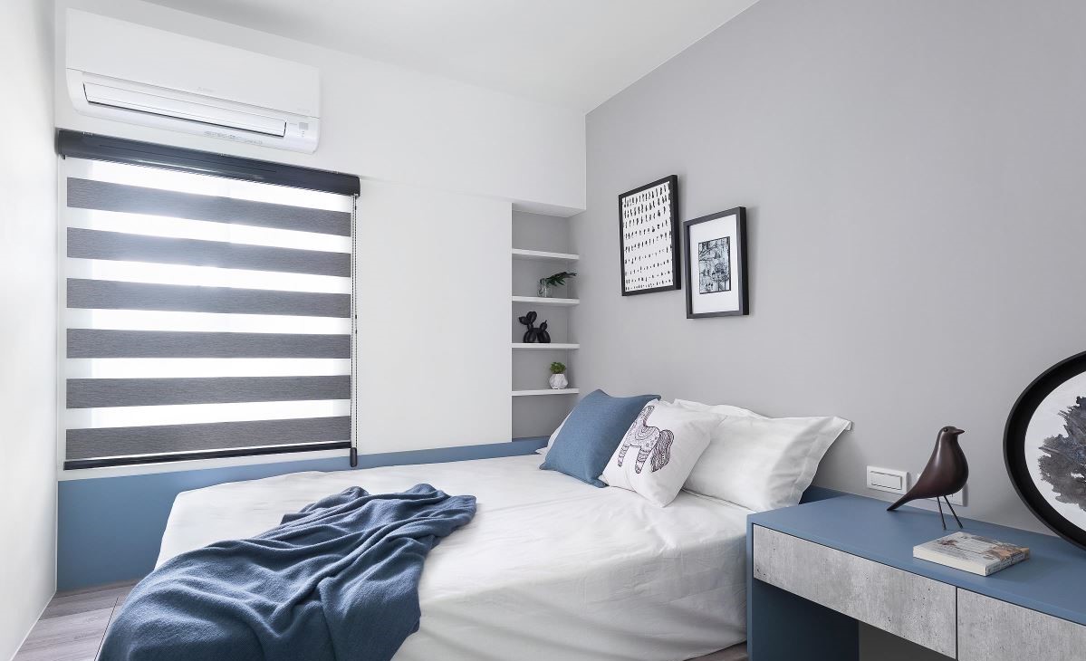 老屋改造清凉北欧风  知域设计-10