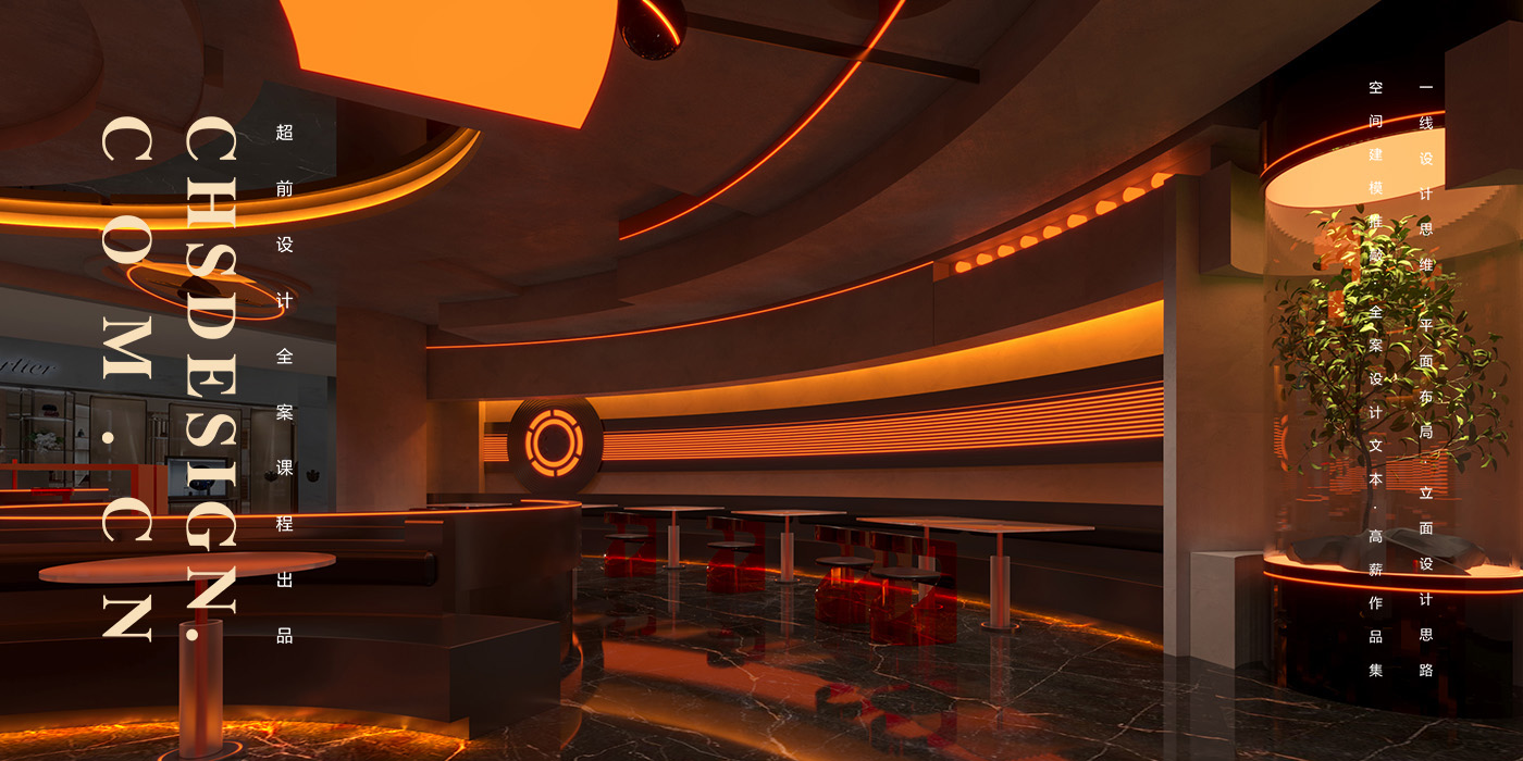 栖夕里·西餐厅全案设计丨超前创意设计-31