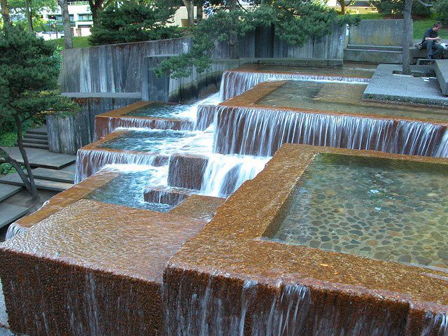 波特兰伊拉·凯勒水景广场——自然与城市的完美融合-30