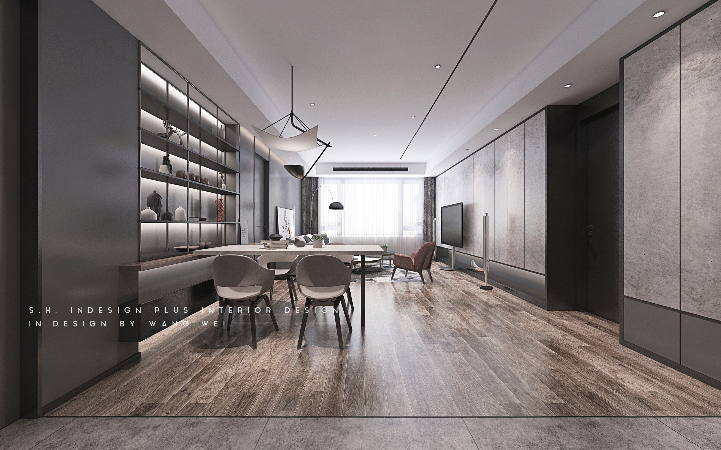 “盒子空间”理念下的南京 140 平设计佳作-9