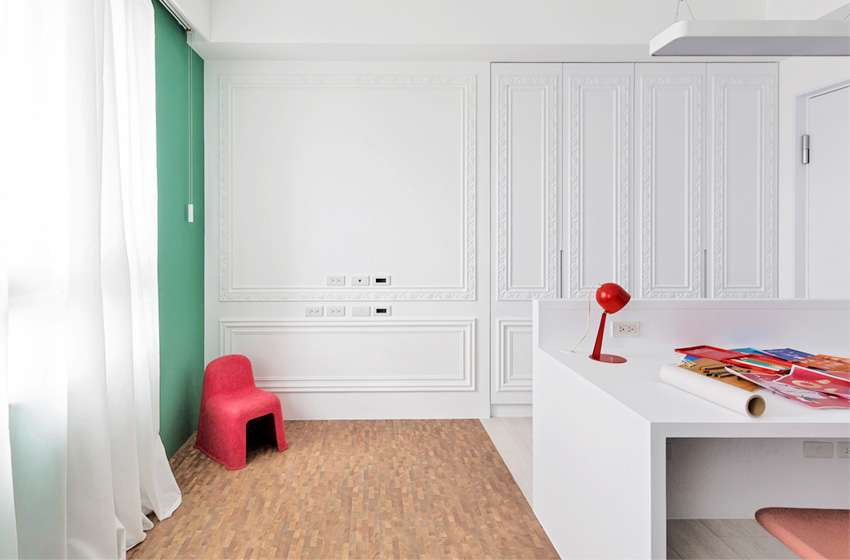 125㎡现代法式住宅  文仪设计-19