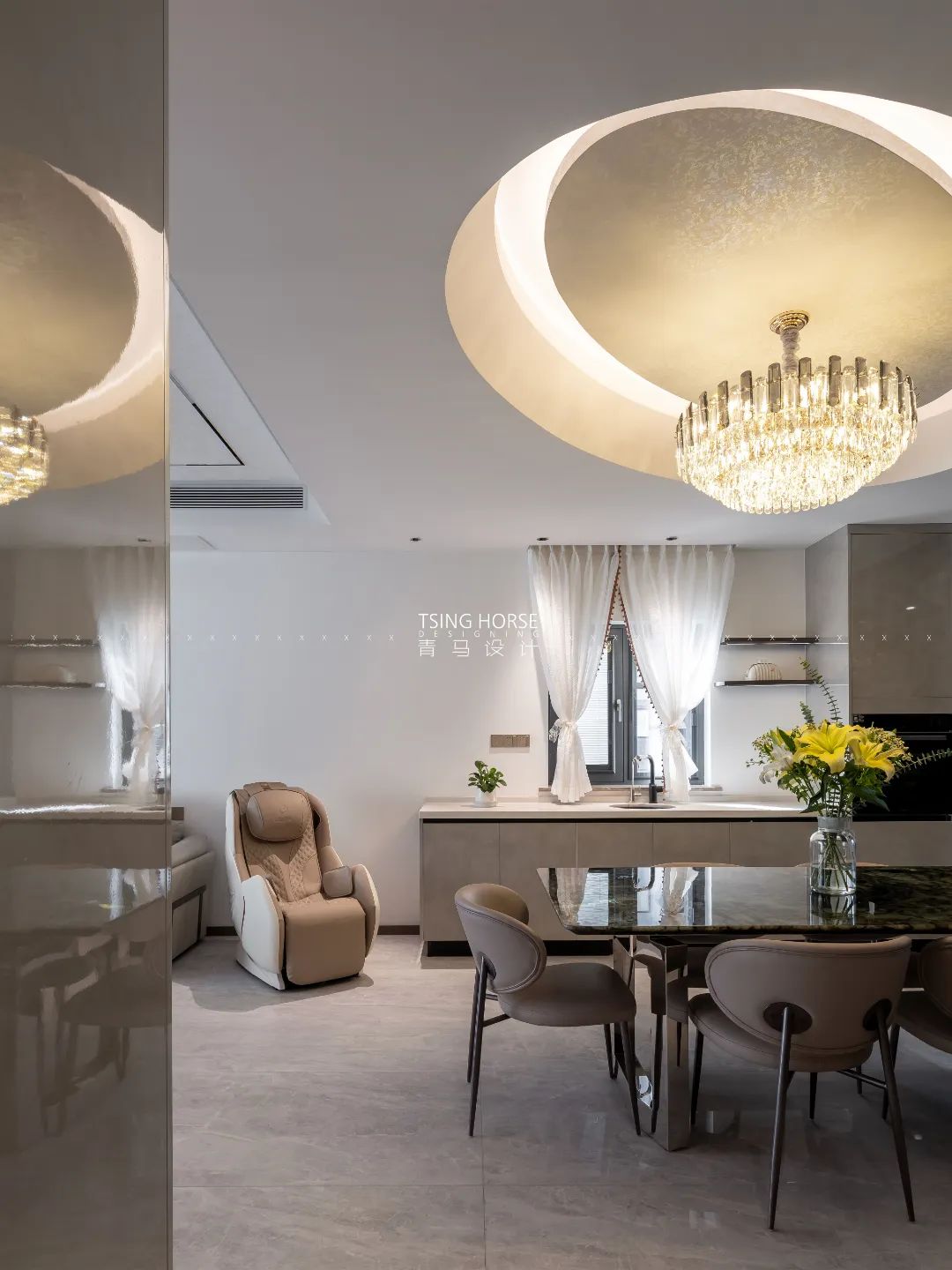 文景府中叠 200㎡现代轻奢丨李昂设计团队-19