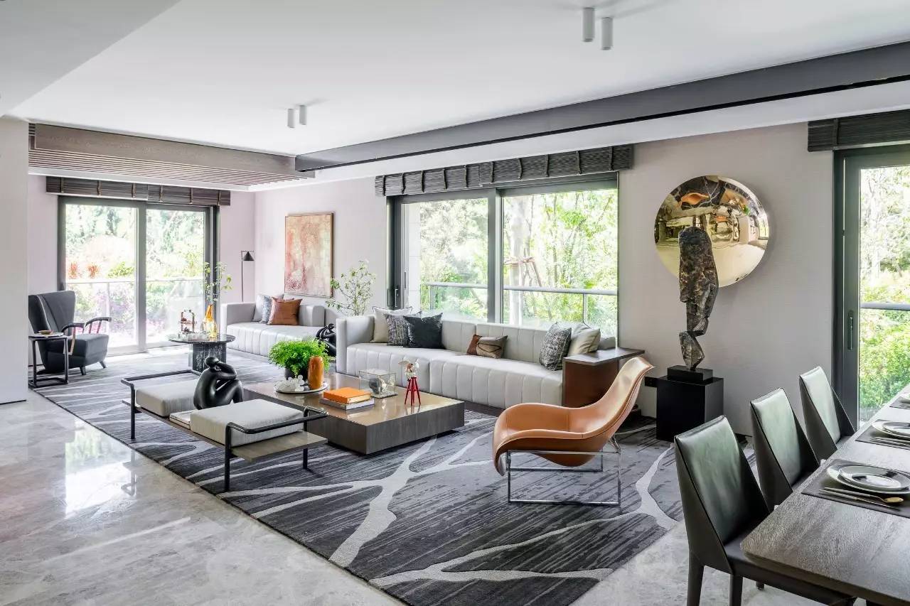 北京金茂府平墅宅邸样板间设计-17