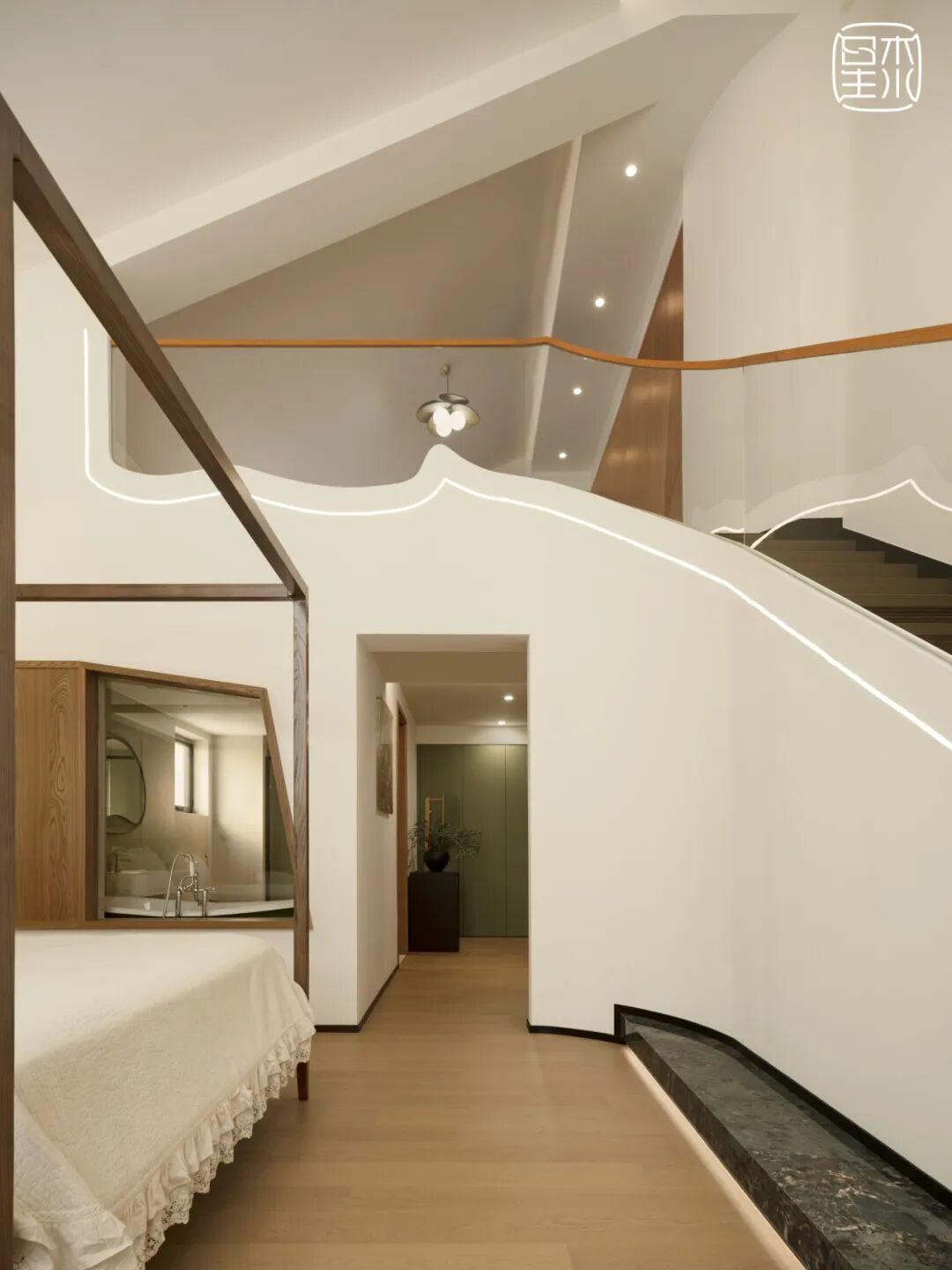 为95后海归女儿爆改500㎡双拼别墅丨中国上海丨星杰-56