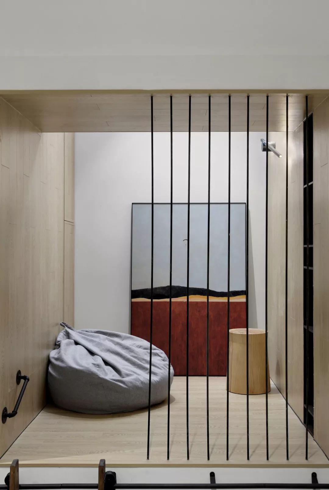 三口之家地下娱乐空间，趣味层高打造多功能生活场所-107