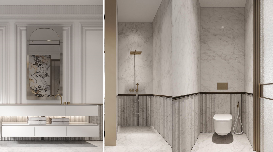 轻法式风格私宅丨中国成都丨堇尚悦设计-47