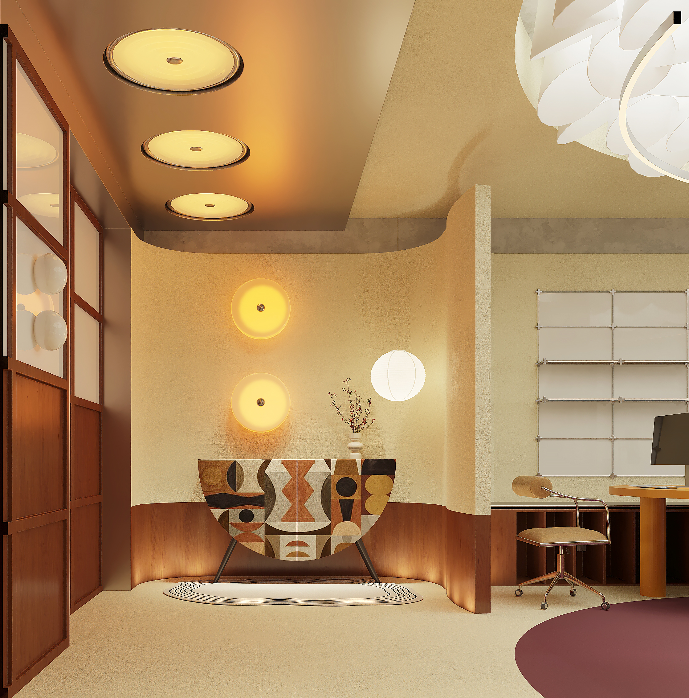 中古包豪斯定制办公展陈空间-11