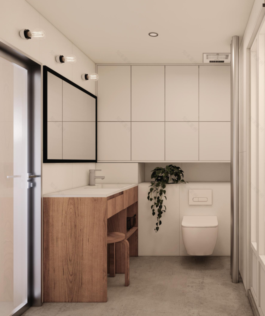 44㎡的治愈宇宙:一人四猫的共生乐园,小户型里的极致温柔-95