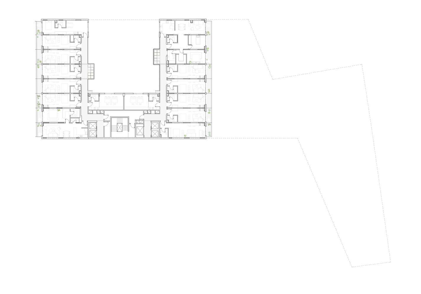 阿根廷 Chacarita 的 Corrientes 6365 建筑-47