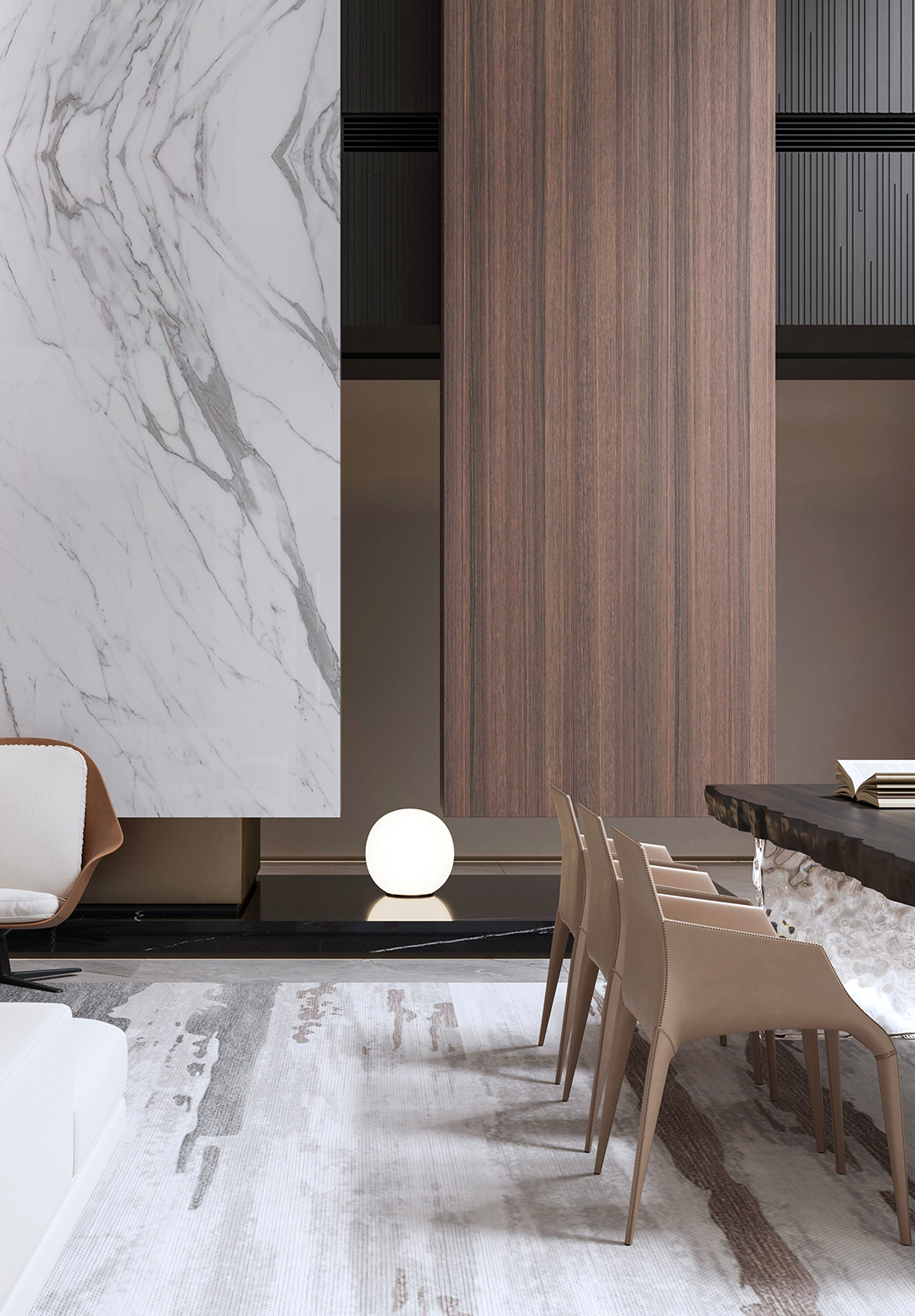 浙江诸暨御江湾 1400㎡别墅丨中国浙江丨YP 空间设计-20