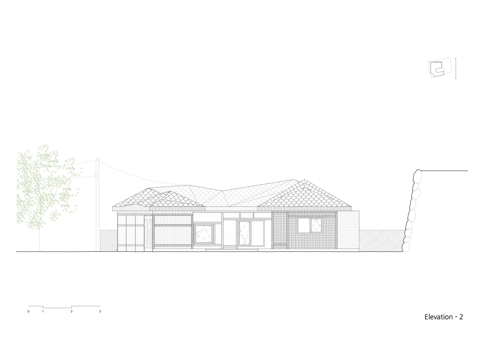 戈拉米宅邸丨韩国堤川市丨DRAWING WORKS-41