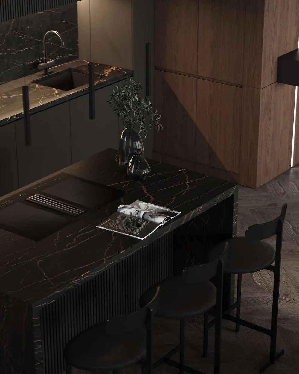 莫斯科 Osome Studio 的质感室内设计-67