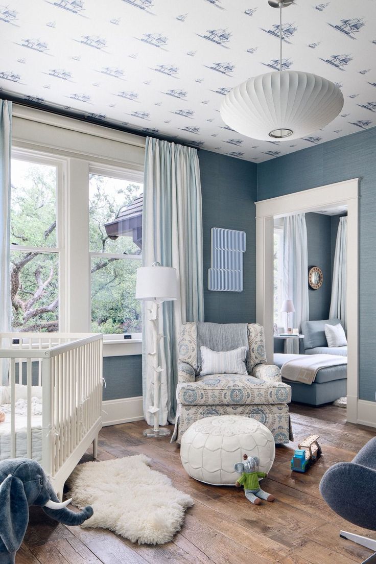 可爱男宝宝 nursery 装饰设计-90